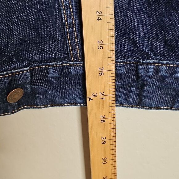 Levi's Dark Blue Denim Jacket - Picture 5 of 7